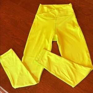 Neon Green Tiger Friday dance leggings